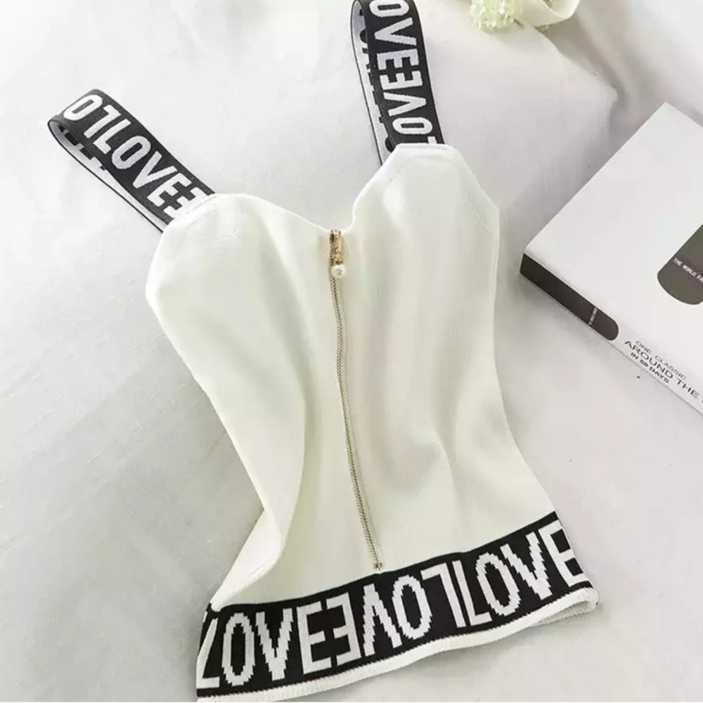 Corset Style Knitted Camisole